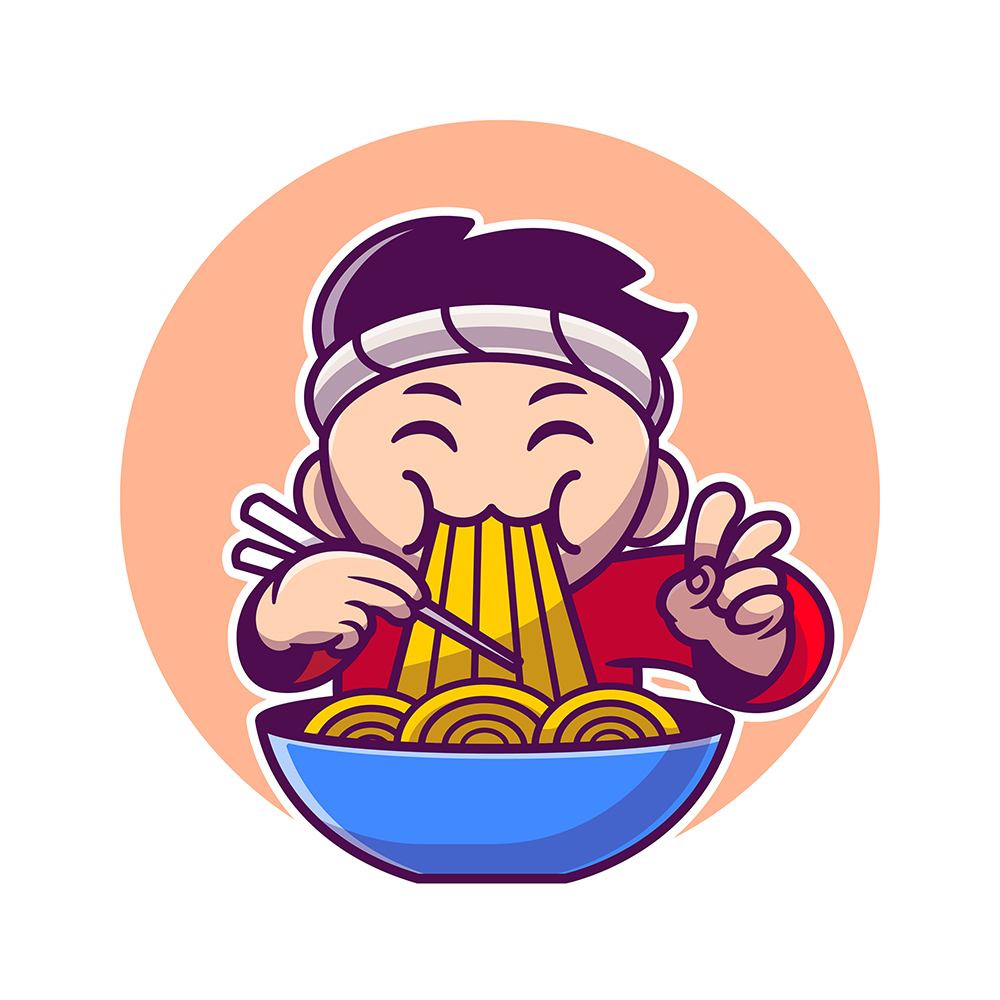 my ramen eating avatar